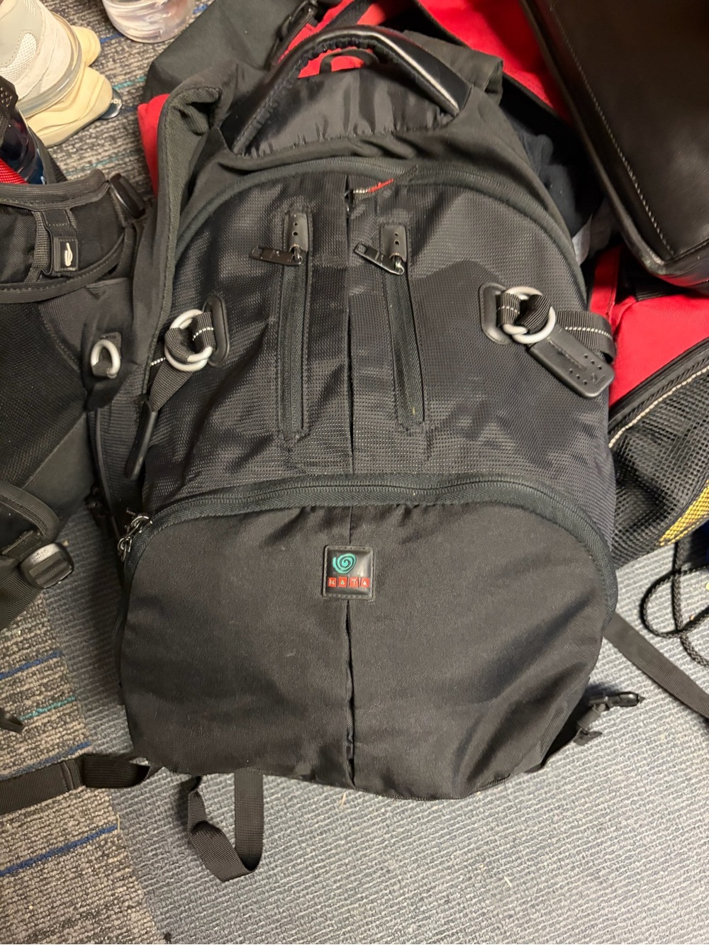 Kata Black Men's Camera/Travel Backpack